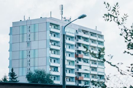 Plattenbau Reichenbach im Vogtland